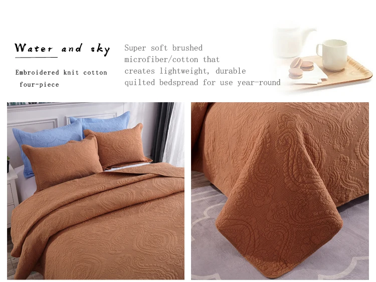 custom printed bird quilt