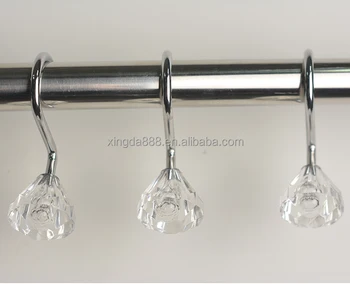 Elegant Drapery Hooks Design Curtain Rod Parts Curtain Hooks