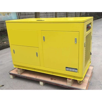 15kw 20kva 3 Phase 380v Portable Soundproof Gasoline Generator - Buy ...