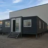 China insulated movable prefab folding container home for hostel