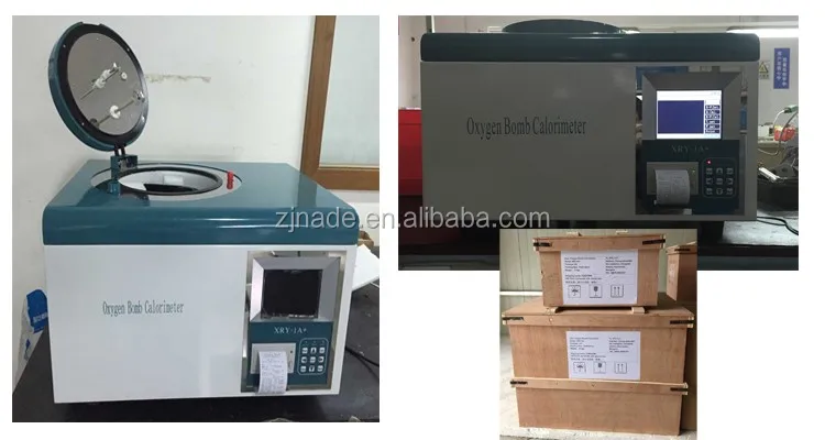 Nade Lab Coal Measuring & Analysing Instruments digital Oxygen Bomb Calorimeter price XRY-1B