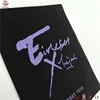 Custom men's and women's clothing custom label free design logo label effect on clothing