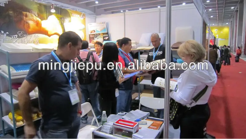 Mingjie Memory Foam factory canton fair 2011.jpg