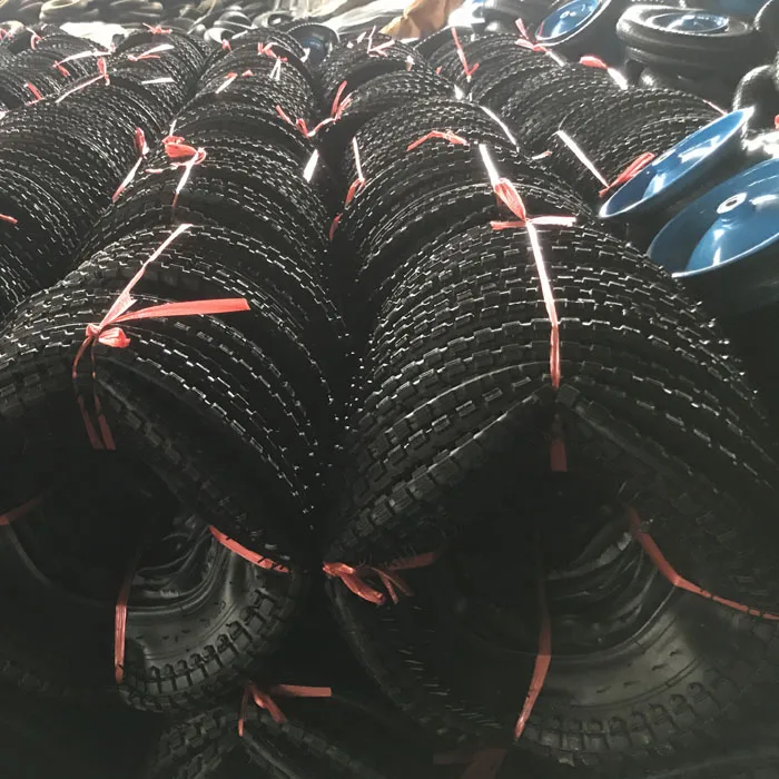 Hot Sale Wheelbarrow Tyre With Large Discount Rubber Tyre 4008 Outer