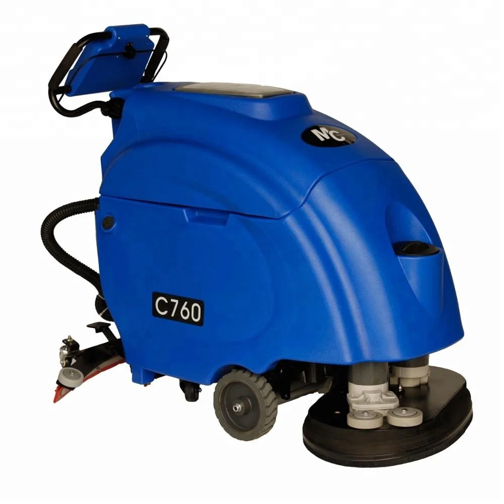 dual brushes battery full automatic walk behind fl