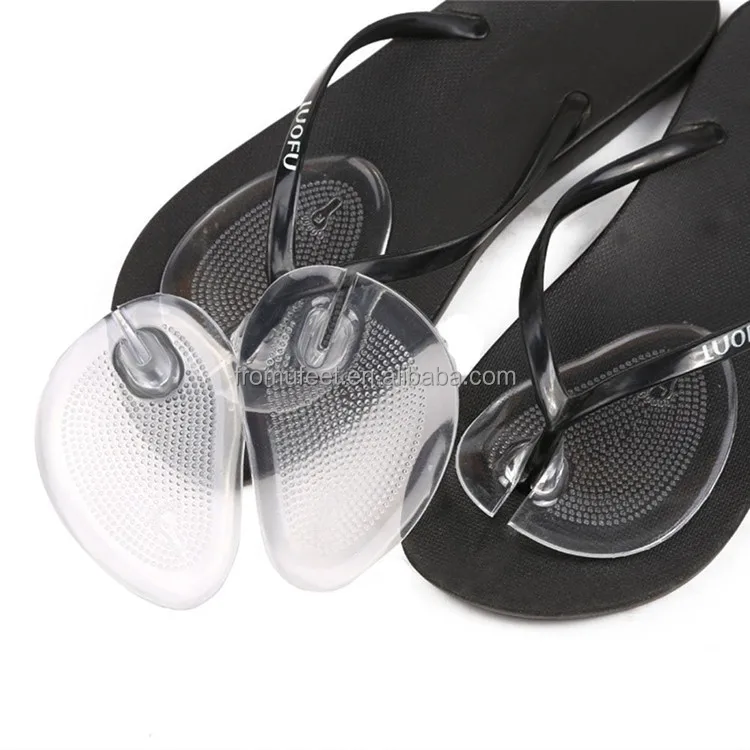 Selfadhesive Soft Silicone Sandals Gel Inserts Forefoot Cushions