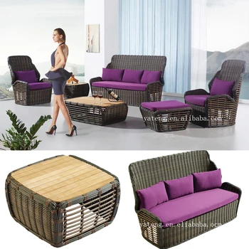 Best Seller Anyaman Outdoor Patio Furnitur Taman Dengan Bantal Sofa Set Semua Cuaca Buy Semua Cuaca Taman Furniture Sofa Set Semua Cuaca Furnitur Taman Teras Luar Sofa Set Semua Cuaca Furnitur Taman Product