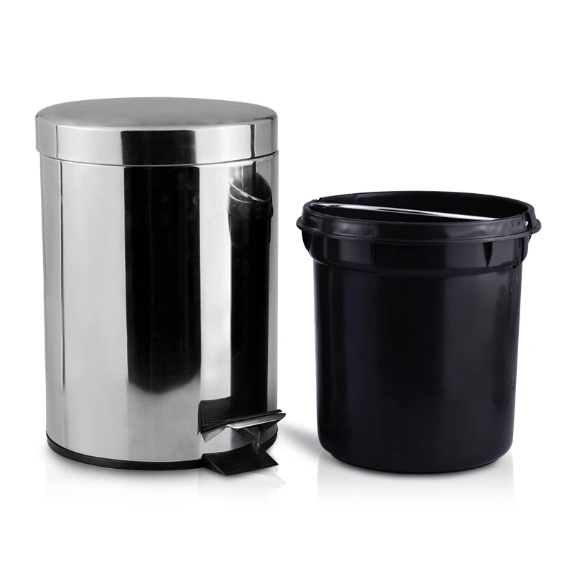 Household Stainless Steel Foot Pedal Dustbin,Trash Bin Buy Stainless