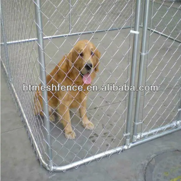 Large Dog Run Chain Link Animal Cage/soft Portable Garden Dog Fence