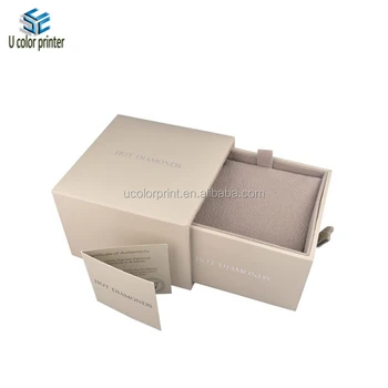 Square Hard Drawer Box For Bracelet Necklace With Velvet Insert Square Hard Drawer Box For Bracelet Necklace With Velvet Insert