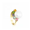 925 sterling silver jewelry handmade setting pearl and multi gemston jewelry finding mount ring setting