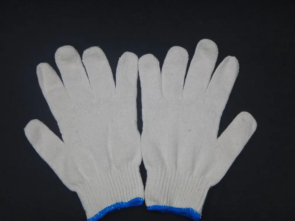 Cotton Hand Gloves For Eczema Kids Knitted Glove/cheap Working Gloves