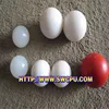 Small plastic POM/PA/PP/PE solid Ball bearing with metal core