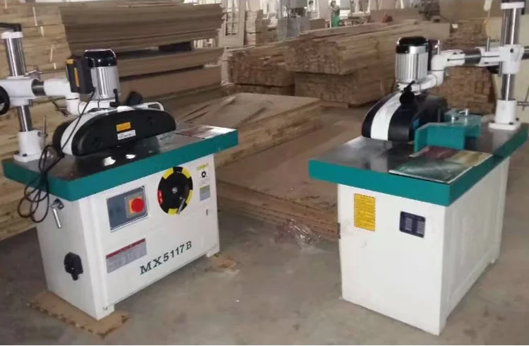 MV480 woodworking power feeder used for wood spindle shaper machine