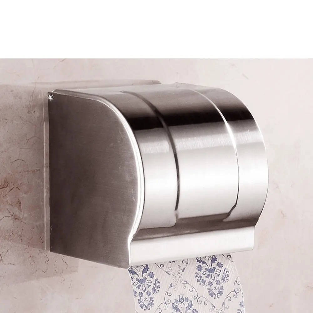 Stainless steel toilet tissue box/ toilet tissue paper holder/Box/Waterproof toilet paper box/ toilet roll holder-K