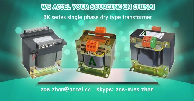Bk Single Phase Dry Type Control Safety Isolating