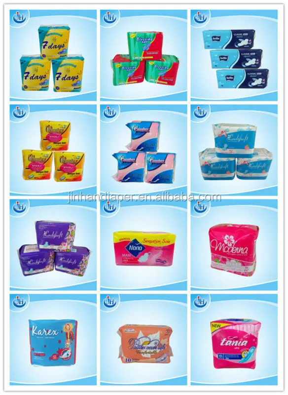 Brand Name Sanitary Napkin Factory /customized Kinds Of Pad/super Dry