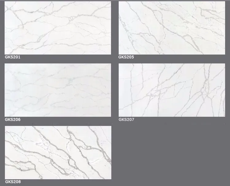White venus quartz stone countertop