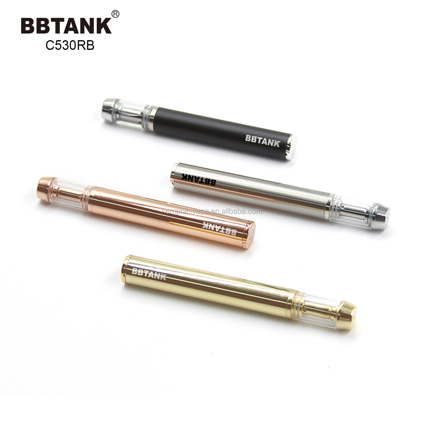 New Trending Electronic Cigarette With .5 Ml Vape Cartridge 530mah Rechargeable Battery Single Use Pen