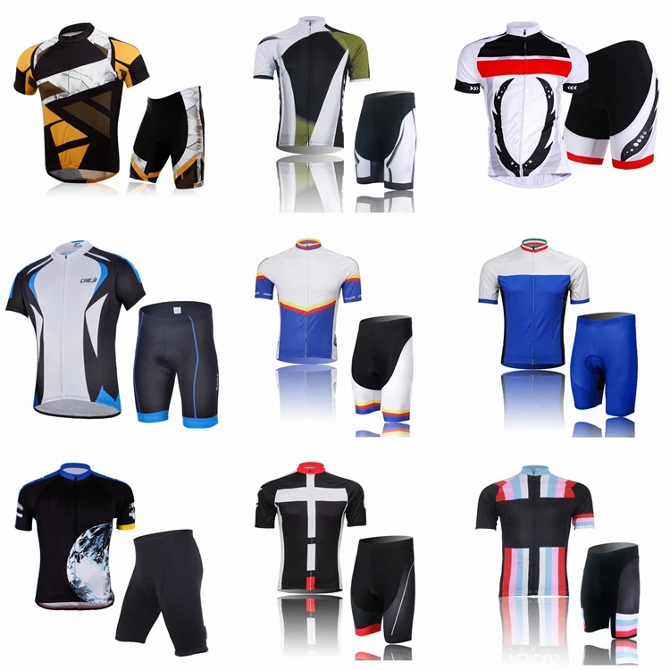 Custom Quick-Dry Breathable Mountain Biking Cycling Clothes Lightweight Bicycle Cycling Jersey