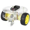 2WD round Avoidance Car Robot Car Chassis with Code Disk DIY