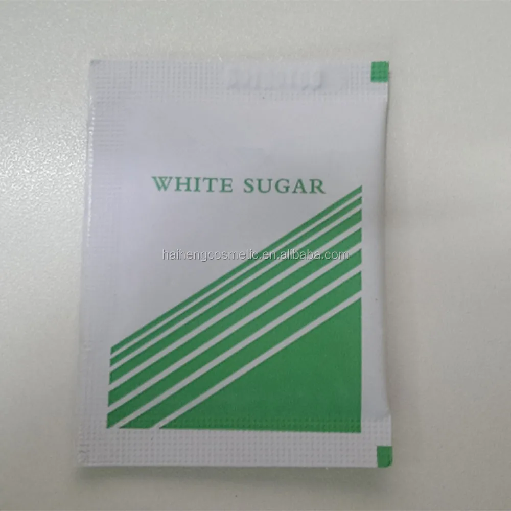 Oem 5g Brown Sugar 7g White Sugar Packet In Packet For Wholesale One