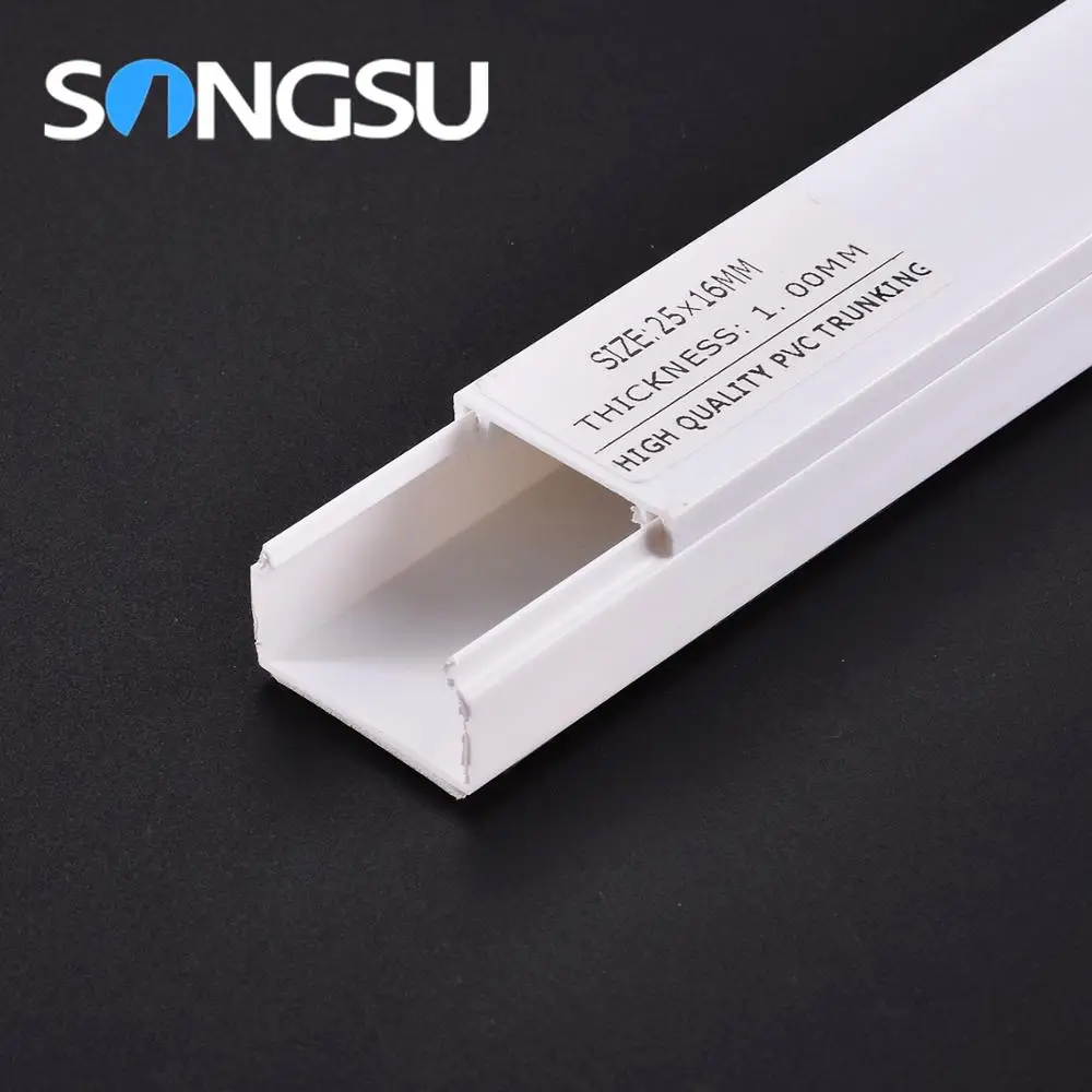 Excellent Quality All Sizes Iso Standard Pvc Skirting / Dado Electrical