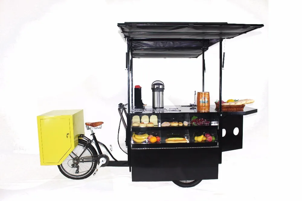 Fast Food Tricycle/coffee Vending Cart/coffee Bike - Buy Fast Food ...