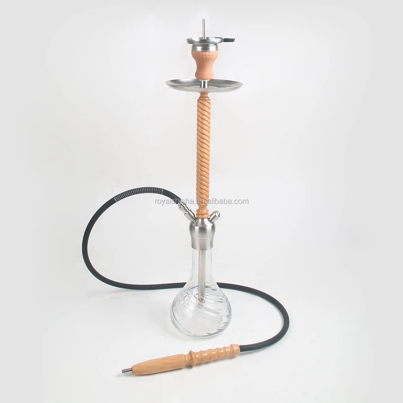 Art Large Turkish Narguile Stainless Steel Cheap Wholesale Hookah Wood