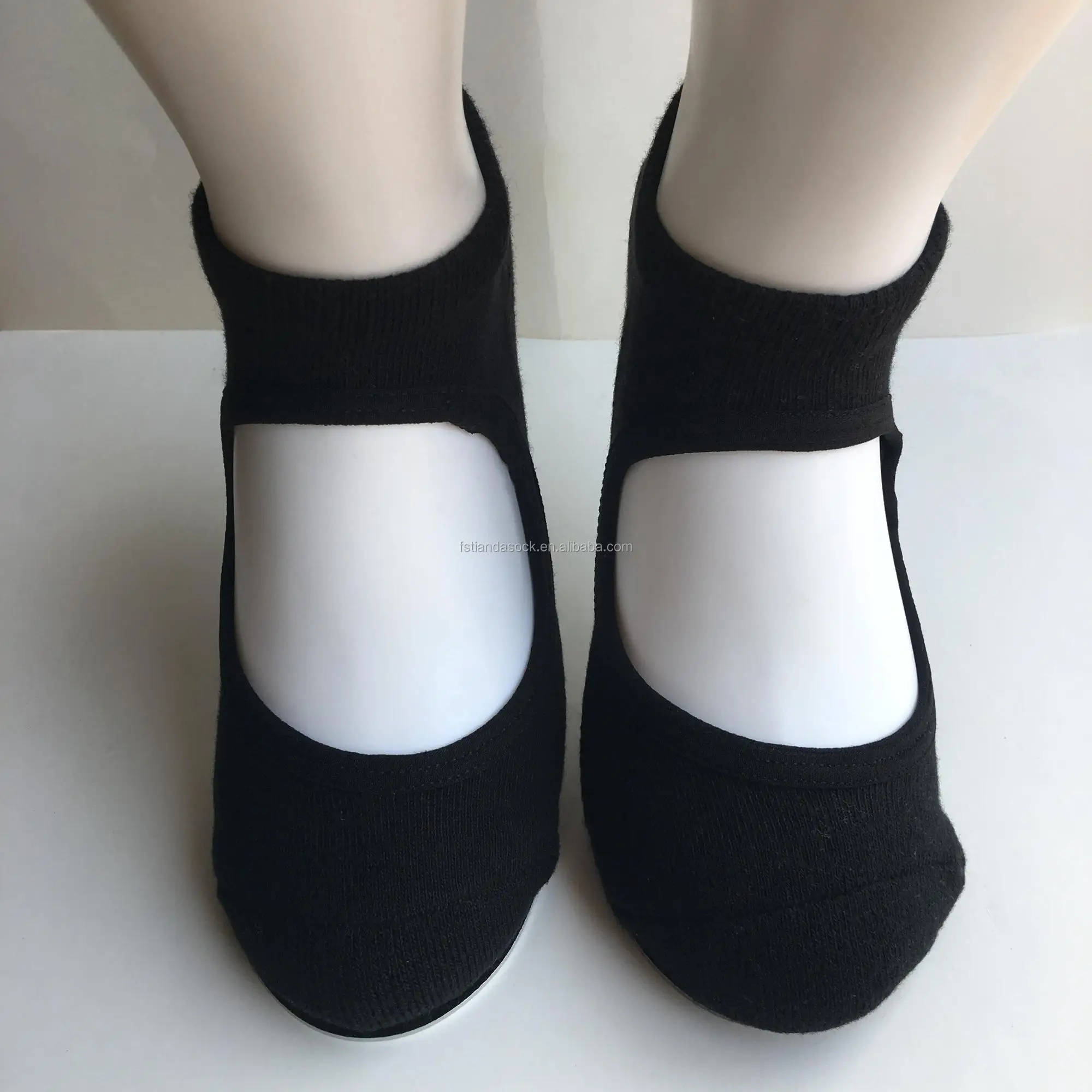 Cutout Reformer Pilates Socks Non Slip Grip Vinyasa Sock Cotton Yin