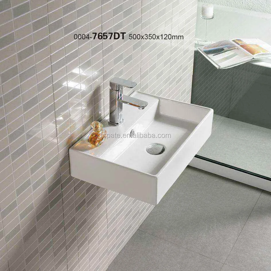Ceramic Material Wall Hung Bathroom Sink Mounting Type Wall Mounted Sanitaryware Buy Wall Mounted Sanitaryware