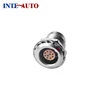 Stanexco Push pull self-latching multipin circular 3B 10 pin connectors INT-ZGG.3B.310