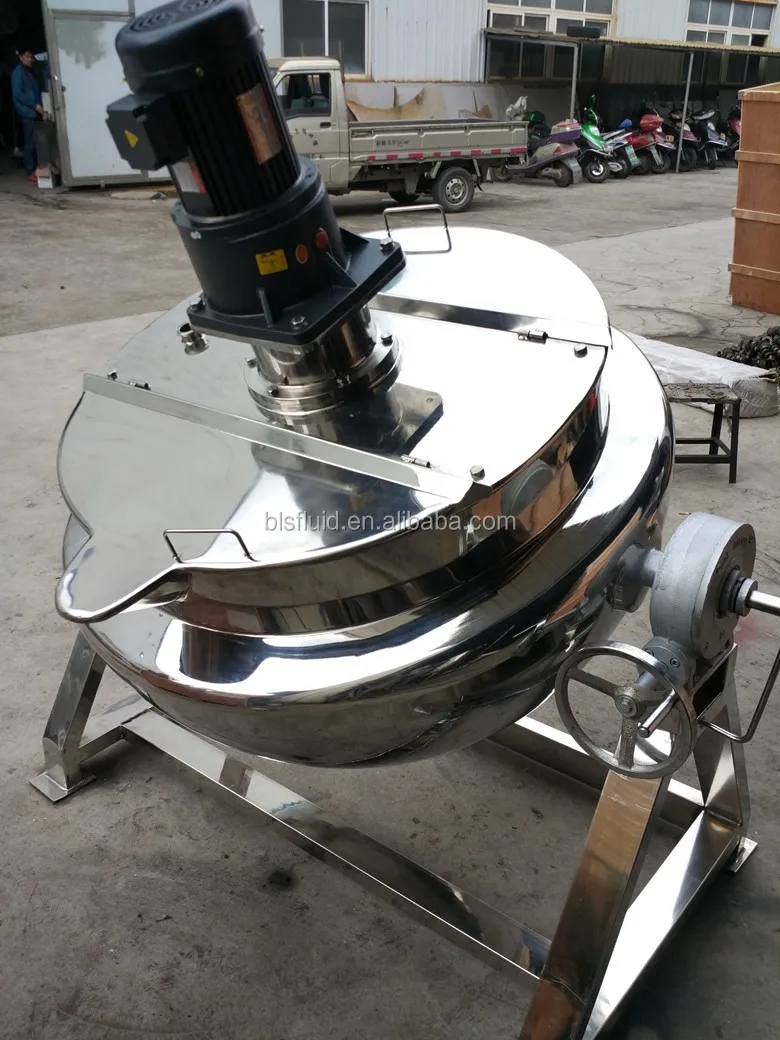 300l Electric Heating Caramel Sauce Cooking Machine Buy Caramel Sauce