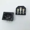 IEC 320 C14 male Power socket connector PDU power inlet 3 pin ac socket c14 industrial electric wall socket