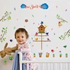 DIY posters vinyl removable art love bird wall decals kids tree