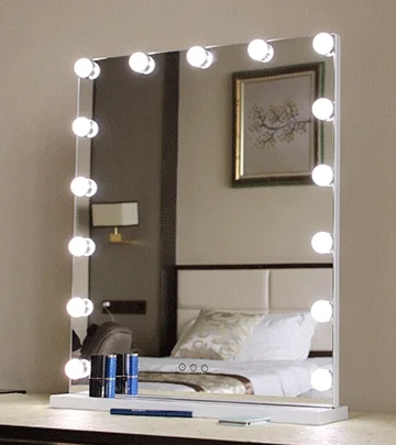 hollywood vanity mirror with lights