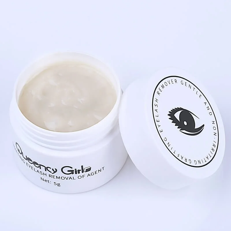 
5G Private Label Lash Glue Remover Cream Fast Safe Eyelash Extension Gel Remover 