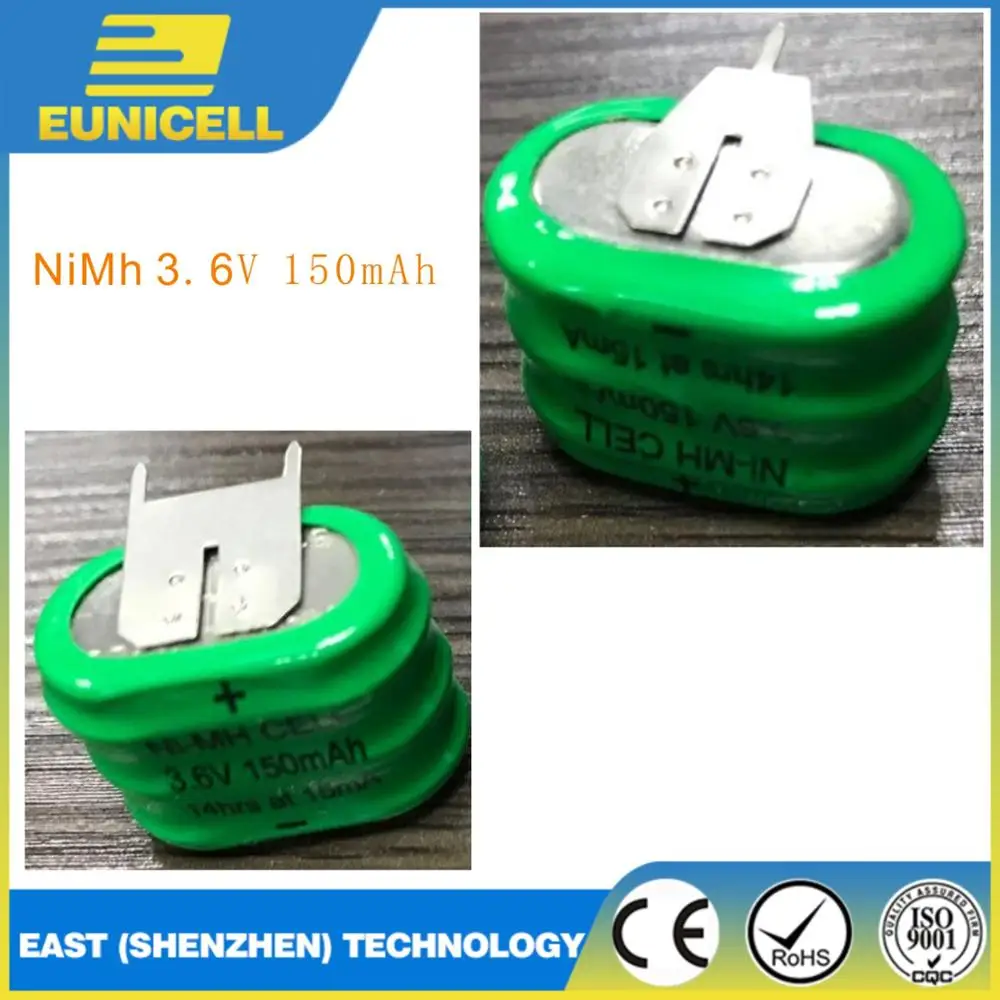 NiMh Rechargeable battery 3.6V 150mAh