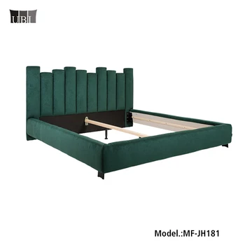 Modern Velvet Hotel Solid Wooden Bed Room Furniture Double Bed Designs With Box Buy Modern Bed Room Furniture Wooden Bed Designs Wood Double Bed Designs With Box Product On Alibaba Com