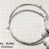 Palladium metal Wire 99.99% Element Pd Pure Diameter 0.5mm