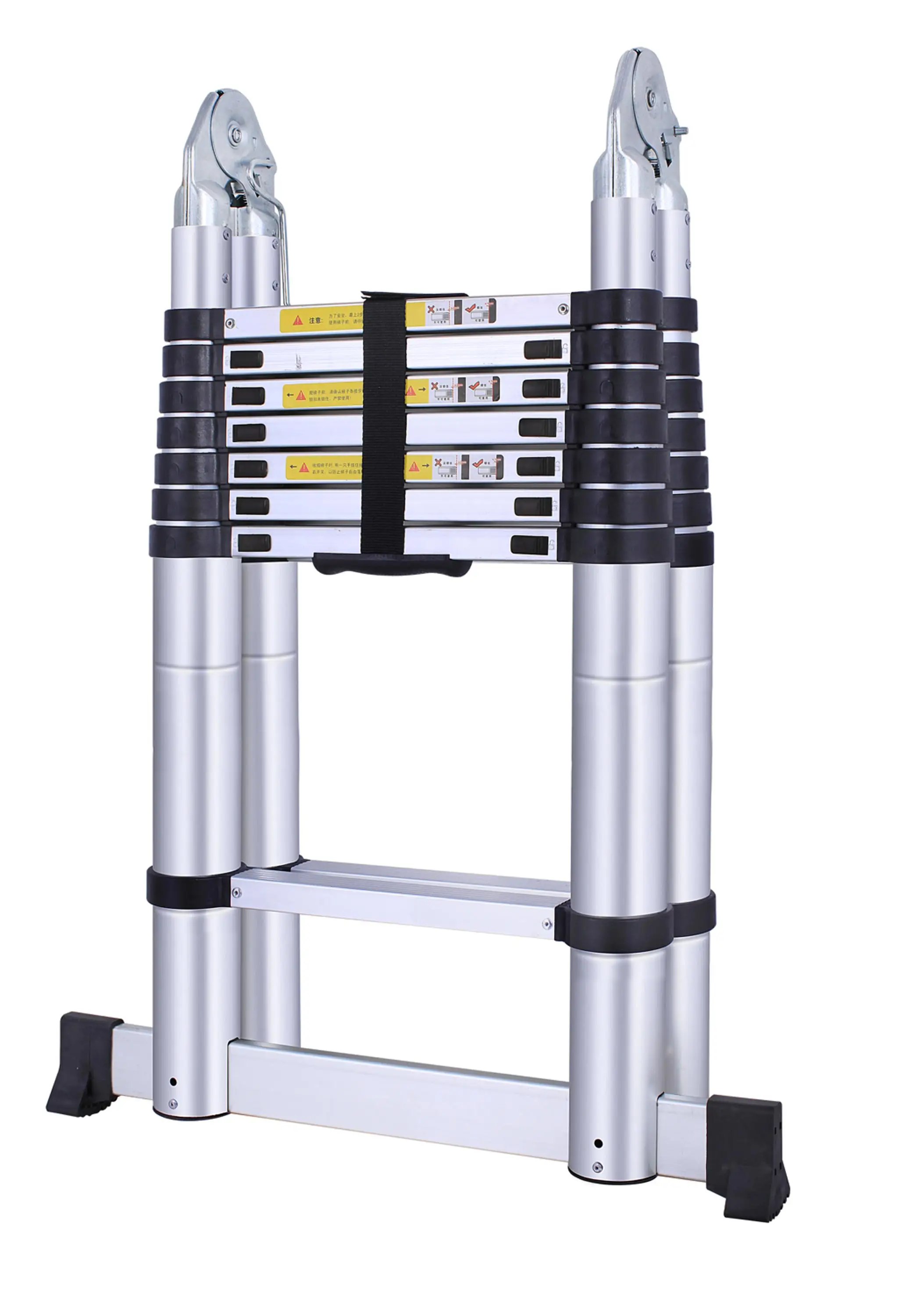 16.5ft En1316 Aluminum Multi Purpose Ladder Telescoping Telescopic Extension Folding Ladder