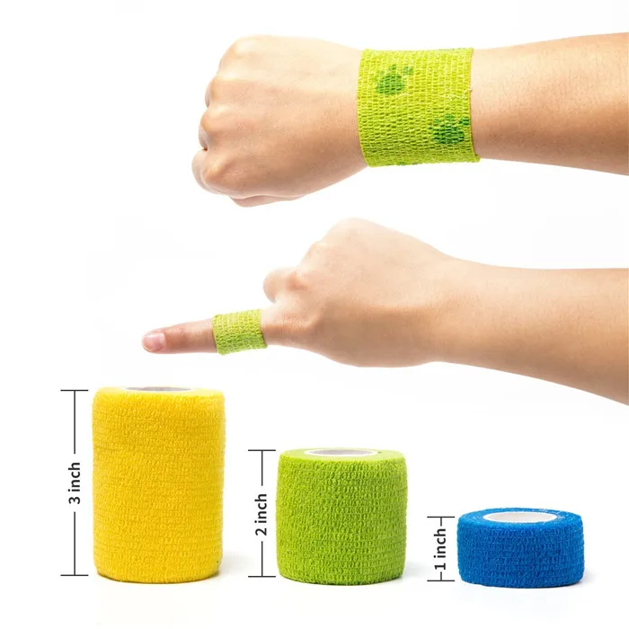 Adhesive Self Sticky Nonwoven Elastic Bandage Buy Nonwoven Elastic