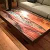 Factory Supply wood resin coffee table
