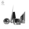 Wholesale European Crystal pyramid beveled cone cylinder / Crystal ball / Crystal polyhedro geometry irregular shape ornaments