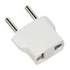 AC Power Plug US/USA/Canada/JP to EU/EURO/RUSSIA Travel Adapter Converter