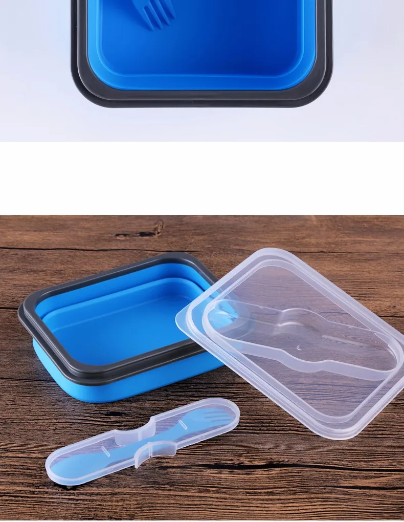 FDA Food Grade Silicone Box, Silicone Lunch Box, Lunch Container