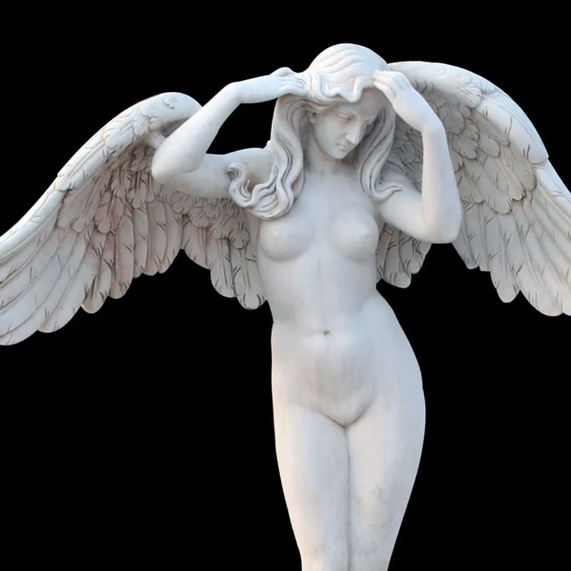 Life Size Sculpture Marble Stone Naked Female Angel Garden Statue Buy Marble Angel Statue Life Size Marble Angel Statue Marble Naked Angel Statue Product On Alibaba Com