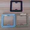 New design sheet metal carbon steel galvanized finishing electronic switch hardware OEM colorful wall socket holding bracket
