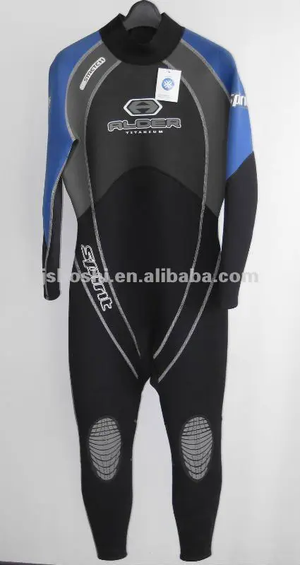 Neoprene Wetsuit Material Full Body 5mm Thick Dive Wetsuit For Adults ...