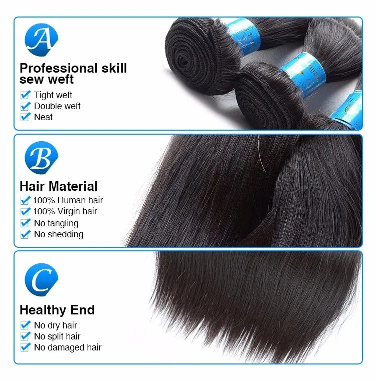 New Free Weave Hair Packs,Single Donor Virgin Hair Weave,Natural